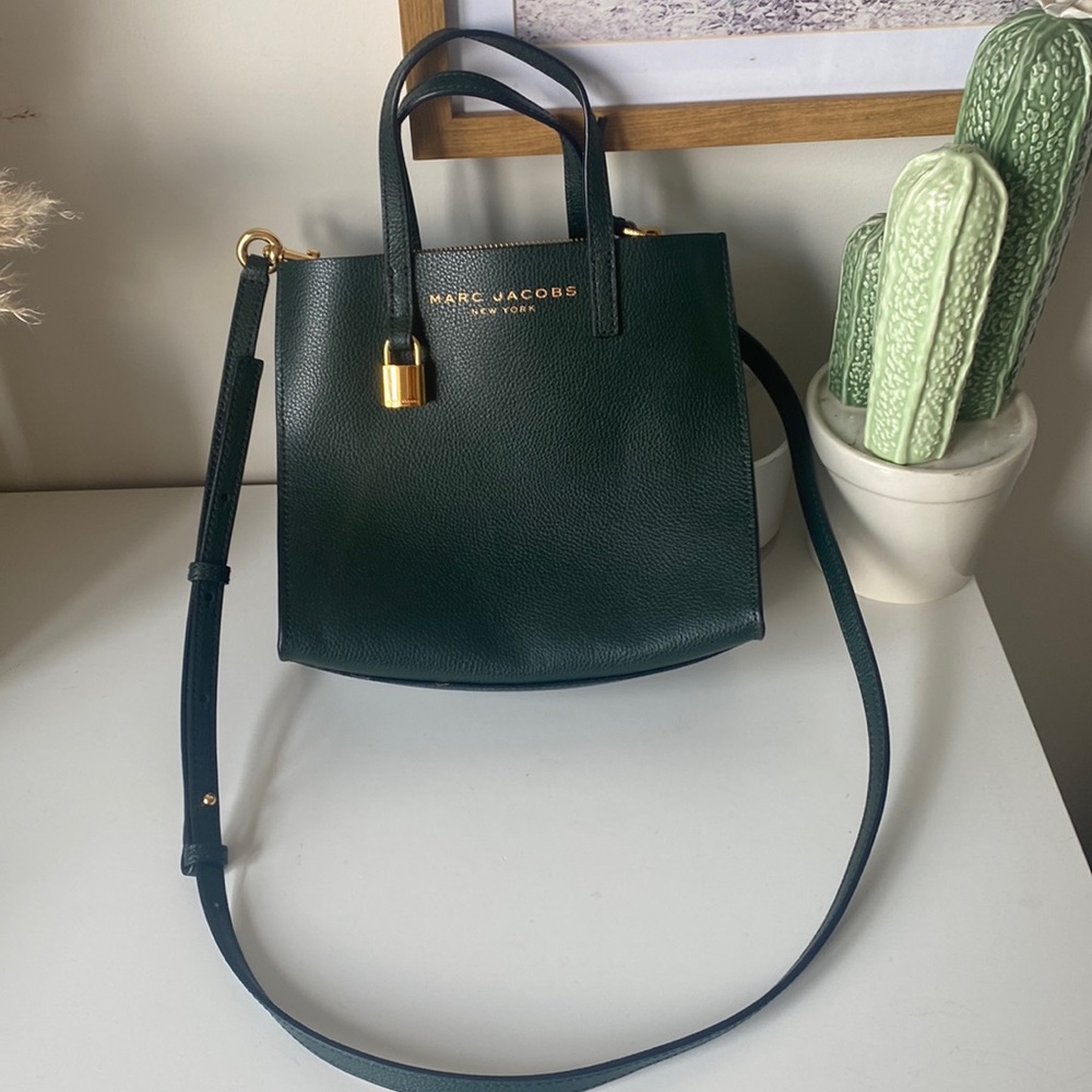 Dark Green Marc Jacobs satchel